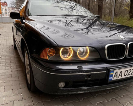 Синий БМВ 5 Серия, объемом двигателя 4.4 л и пробегом 340 тыс. км за 3950 $, фото 7 на Automoto.ua