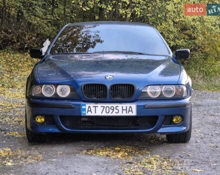 Синий БМВ 5 Серия, объемом двигателя 2.5 л и пробегом 630 тыс. км за 6000 $, фото 5 на Automoto.ua
