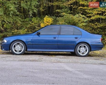 Синий БМВ 5 Серия, объемом двигателя 2.5 л и пробегом 630 тыс. км за 6000 $, фото 3 на Automoto.ua