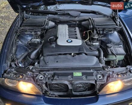 Синий БМВ 5 Серия, объемом двигателя 2.5 л и пробегом 630 тыс. км за 6000 $, фото 11 на Automoto.ua