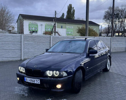 Синий БМВ 5 Серия, объемом двигателя 2.2 л и пробегом 320 тыс. км за 4300 $, фото 2 на Automoto.ua