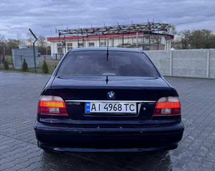 Синий БМВ 5 Серия, объемом двигателя 2.2 л и пробегом 320 тыс. км за 4300 $, фото 4 на Automoto.ua
