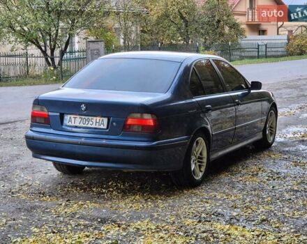 Синий БМВ 5 Серия, объемом двигателя 2.5 л и пробегом 630 тыс. км за 6000 $, фото 8 на Automoto.ua