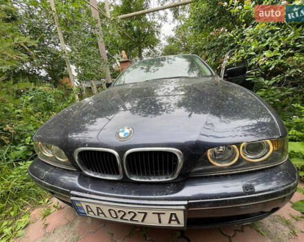 Синий БМВ 5 Серия, объемом двигателя 4.4 л и пробегом 357 тыс. км за 5250 $, фото 17 на Automoto.ua