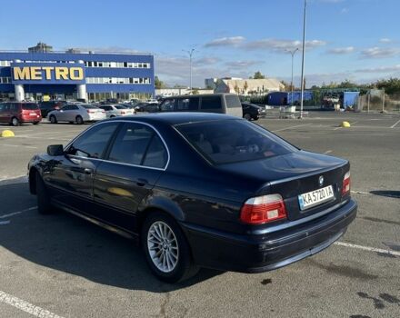 Синий БМВ 5 Серия, объемом двигателя 3 л и пробегом 360 тыс. км за 5700 $, фото 1 на Automoto.ua