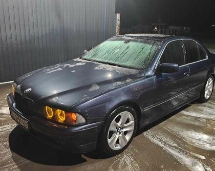 Синий БМВ 5 Серия, объемом двигателя 2.5 л и пробегом 425 тыс. км за 6499 $, фото 4 на Automoto.ua