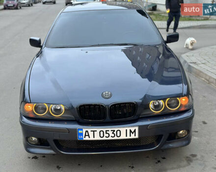 Синий БМВ 5 Серия, объемом двигателя 2.5 л и пробегом 460 тыс. км за 5900 $, фото 2 на Automoto.ua