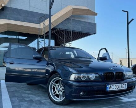 Синий БМВ 5 Серия, объемом двигателя 3 л и пробегом 420 тыс. км за 9927 $, фото 2 на Automoto.ua