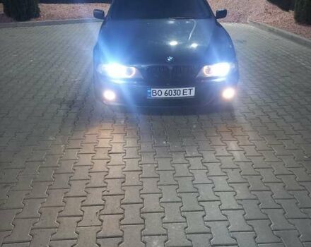 Синий БМВ 5 Серия, объемом двигателя 2.5 л и пробегом 350 тыс. км за 5500 $, фото 2 на Automoto.ua