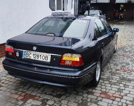 Синий БМВ 5 Серия, объемом двигателя 2.5 л и пробегом 335 тыс. км за 5500 $, фото 3 на Automoto.ua