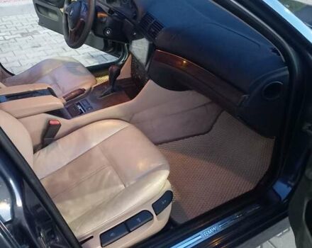 Синий БМВ 5 Серия, объемом двигателя 2.5 л и пробегом 350 тыс. км за 5500 $, фото 10 на Automoto.ua