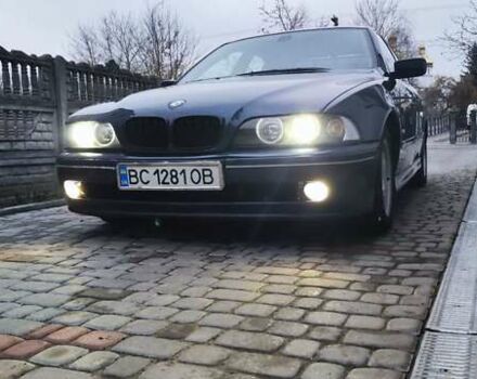 Синий БМВ 5 Серия, объемом двигателя 2.5 л и пробегом 335 тыс. км за 5500 $, фото 3 на Automoto.ua