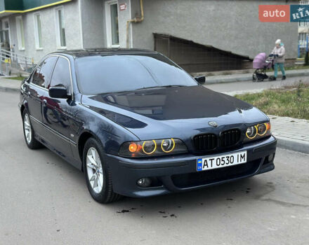 Синий БМВ 5 Серия, объемом двигателя 2.5 л и пробегом 460 тыс. км за 5900 $, фото 3 на Automoto.ua