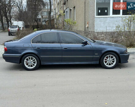 Синий БМВ 5 Серия, объемом двигателя 2.5 л и пробегом 460 тыс. км за 5900 $, фото 4 на Automoto.ua