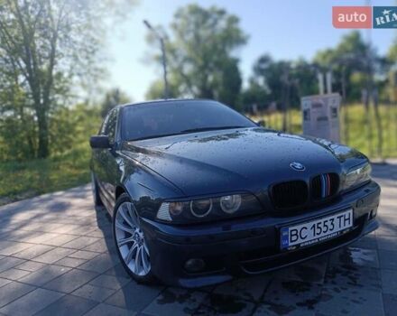 Синий БМВ 5 Серия, объемом двигателя 3 л и пробегом 365 тыс. км за 7500 $, фото 11 на Automoto.ua