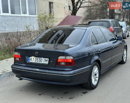 Синий БМВ 5 Серия, объемом двигателя 2.5 л и пробегом 460 тыс. км за 5900 $, фото 5 на Automoto.ua