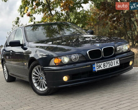 Синій БМВ 5 Серія, об'ємом двигуна 2.5 л та пробігом 409 тис. км за 6499 $, фото 1 на Automoto.ua