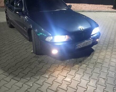 Синий БМВ 5 Серия, объемом двигателя 2.5 л и пробегом 350 тыс. км за 5500 $, фото 1 на Automoto.ua