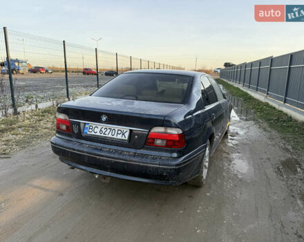 Синий БМВ 5 Серия, объемом двигателя 2 л и пробегом 433 тыс. км за 3099 $, фото 6 на Automoto.ua