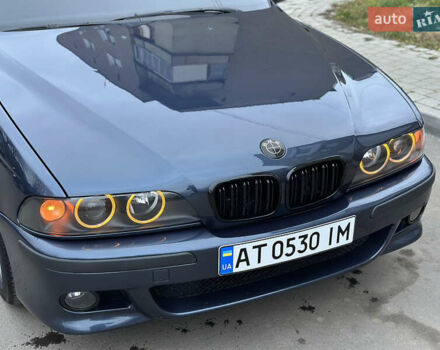 Синий БМВ 5 Серия, объемом двигателя 2.5 л и пробегом 460 тыс. км за 5900 $, фото 9 на Automoto.ua
