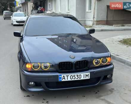Синий БМВ 5 Серия, объемом двигателя 2.5 л и пробегом 460 тыс. км за 5900 $, фото 1 на Automoto.ua