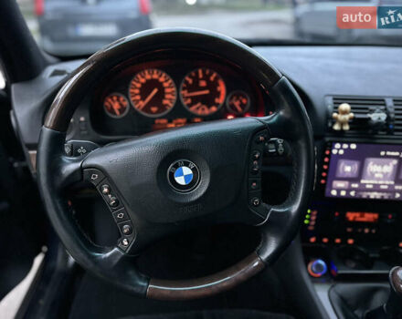 Синий БМВ 5 Серия, объемом двигателя 2.5 л и пробегом 460 тыс. км за 5900 $, фото 11 на Automoto.ua
