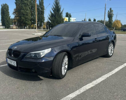 Синій БМВ 5 Серія, об'ємом двигуна 3 л та пробігом 447 тис. км за 10500 $, фото 3 на Automoto.ua