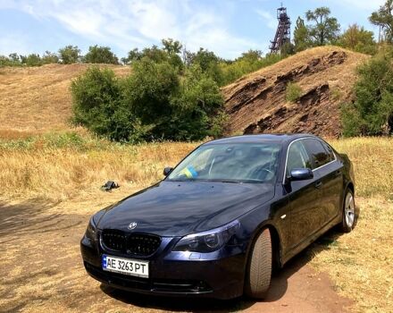 Синій БМВ 5 Серія, об'ємом двигуна 3 л та пробігом 400 тис. км за 6700 $, фото 1 на Automoto.ua