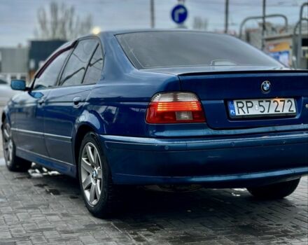 Синий БМВ 5 Серия, объемом двигателя 3 л и пробегом 200 тыс. км за 3300 $, фото 5 на Automoto.ua