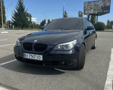 Синій БМВ 5 Серія, об'ємом двигуна 3 л та пробігом 447 тис. км за 10500 $, фото 2 на Automoto.ua