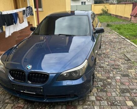 Синий БМВ 5 Серия, объемом двигателя 3 л и пробегом 305 тыс. км за 4500 $, фото 2 на Automoto.ua