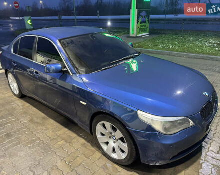 Синий БМВ 5 Серия, объемом двигателя 2.2 л и пробегом 388 тыс. км за 7500 $, фото 4 на Automoto.ua