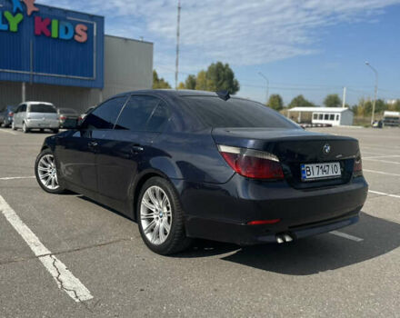 Синій БМВ 5 Серія, об'ємом двигуна 3 л та пробігом 447 тис. км за 10500 $, фото 4 на Automoto.ua