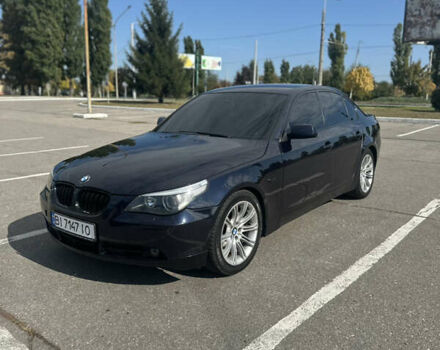 Синій БМВ 5 Серія, об'ємом двигуна 3 л та пробігом 447 тис. км за 10500 $, фото 10 на Automoto.ua