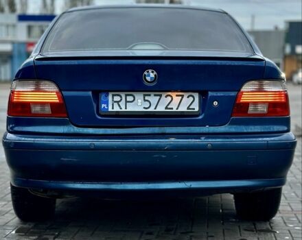 Синий БМВ 5 Серия, объемом двигателя 3 л и пробегом 200 тыс. км за 3300 $, фото 4 на Automoto.ua