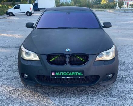 Синий БМВ 5 Серия, объемом двигателя 3 л и пробегом 379 тыс. км за 7890 $, фото 1 на Automoto.ua