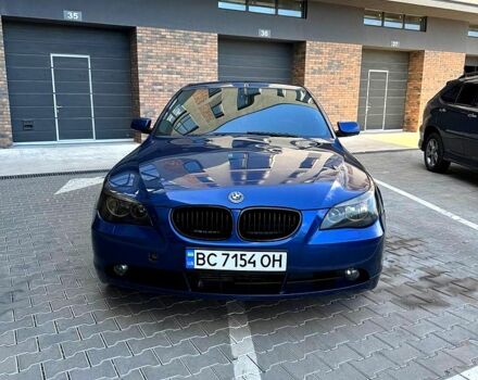 Синий БМВ 5 Серия, объемом двигателя 3 л и пробегом 300 тыс. км за 7999 $, фото 4 на Automoto.ua