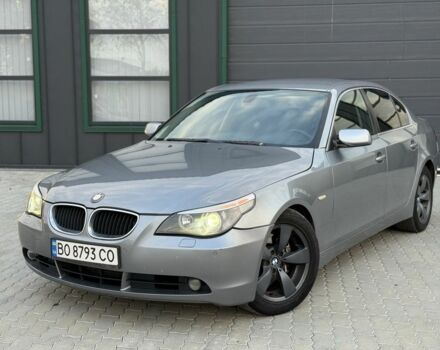 Синий БМВ 5 Серия, объемом двигателя 3 л и пробегом 368 тыс. км за 7450 $, фото 2 на Automoto.ua