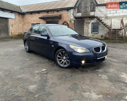 Синий БМВ 5 Серия, объемом двигателя 2 л и пробегом 393 тыс. км за 4200 $, фото 1 на Automoto.ua