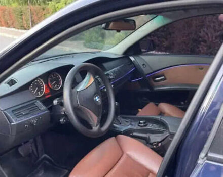 Синий БМВ 5 Серия, объемом двигателя 4.4 л и пробегом 235 тыс. км за 9300 $, фото 6 на Automoto.ua