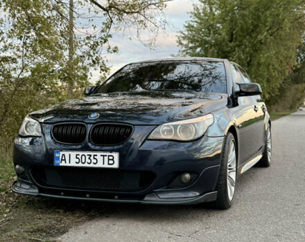 Синий БМВ 5 Серия, объемом двигателя 3 л и пробегом 315 тыс. км за 12300 $, фото 3 на Automoto.ua