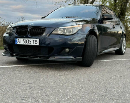 Синий БМВ 5 Серия, объемом двигателя 3 л и пробегом 315 тыс. км за 13700 $, фото 4 на Automoto.ua
