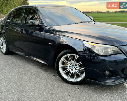 Синий БМВ 5 Серия, объемом двигателя 3 л и пробегом 315 тыс. км за 13700 $, фото 2 на Automoto.ua