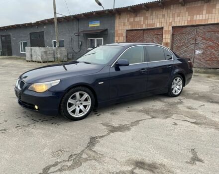 Синій БМВ 5 Серія, об'ємом двигуна 3 л та пробігом 400 тис. км за 4450 $, фото 1 на Automoto.ua