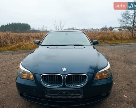 Синий БМВ 5 Серия, объемом двигателя 2.5 л и пробегом 350 тыс. км за 4999 $, фото 4 на Automoto.ua