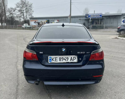 Синий БМВ 5 Серия, объемом двигателя 3 л и пробегом 192 тыс. км за 6999 $, фото 7 на Automoto.ua