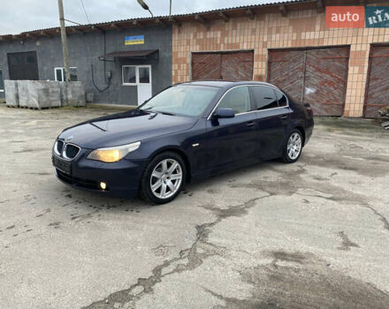 Синій БМВ 5 Серія, об'ємом двигуна 2 л та пробігом 400 тис. км за 4450 $, фото 1 на Automoto.ua
