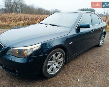Синий БМВ 5 Серия, объемом двигателя 2.5 л и пробегом 350 тыс. км за 4999 $, фото 5 на Automoto.ua
