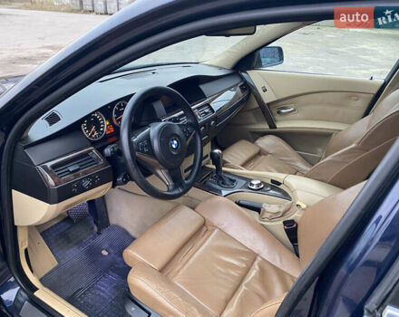 Синій БМВ 5 Серія, об'ємом двигуна 2 л та пробігом 400 тис. км за 4450 $, фото 25 на Automoto.ua