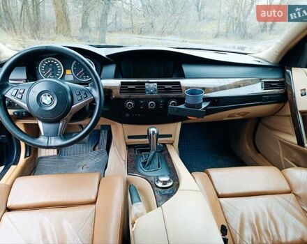 Синий БМВ 5 Серия, объемом двигателя 2.5 л и пробегом 350 тыс. км за 4999 $, фото 7 на Automoto.ua